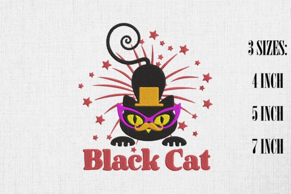 Black Cat Fireworks Halloween
