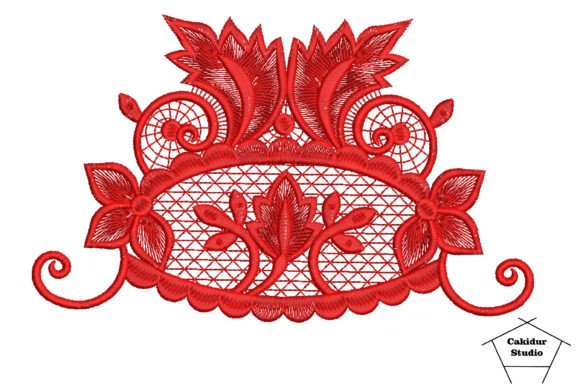 Caged Flowers: A Craft Fair Embroidery Review