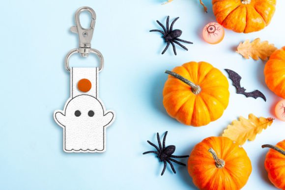 Ghost ITH Key Fob Applique