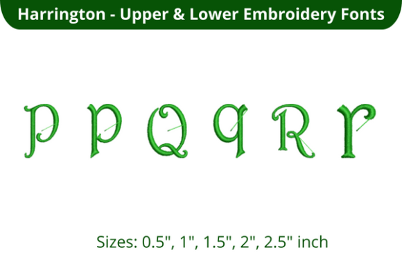 Harrington Font PQR: A Thoughtful Choice for Personalized Gifts