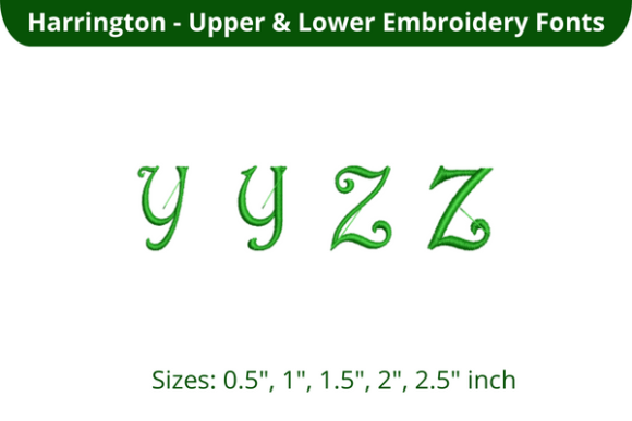 Harrington Font YZ Review