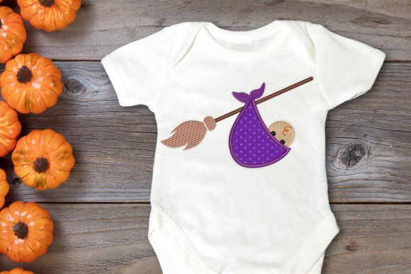 Magic Delivery Baby Applique