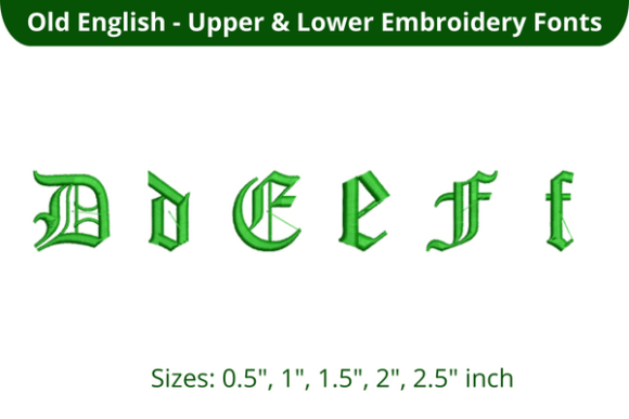 Old English Font DEF: Timeless Charm for Personalized Gifts
