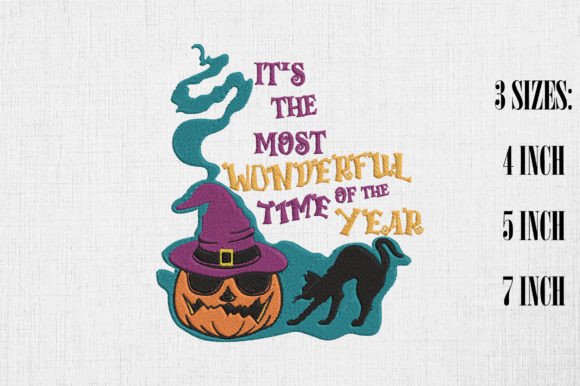 Wonderful Time Halloween Black Cat